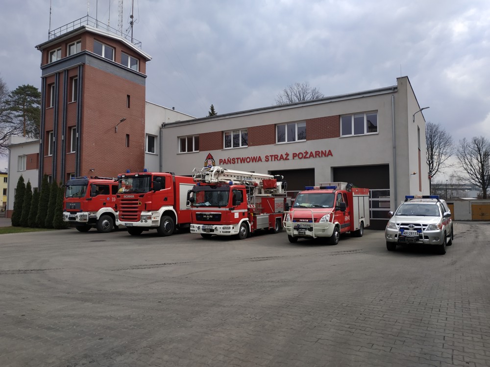 Jednostka Ratowniczo - Gaśnicza Państwowej Straży Pożarnej Nr 4 w Radomiu.