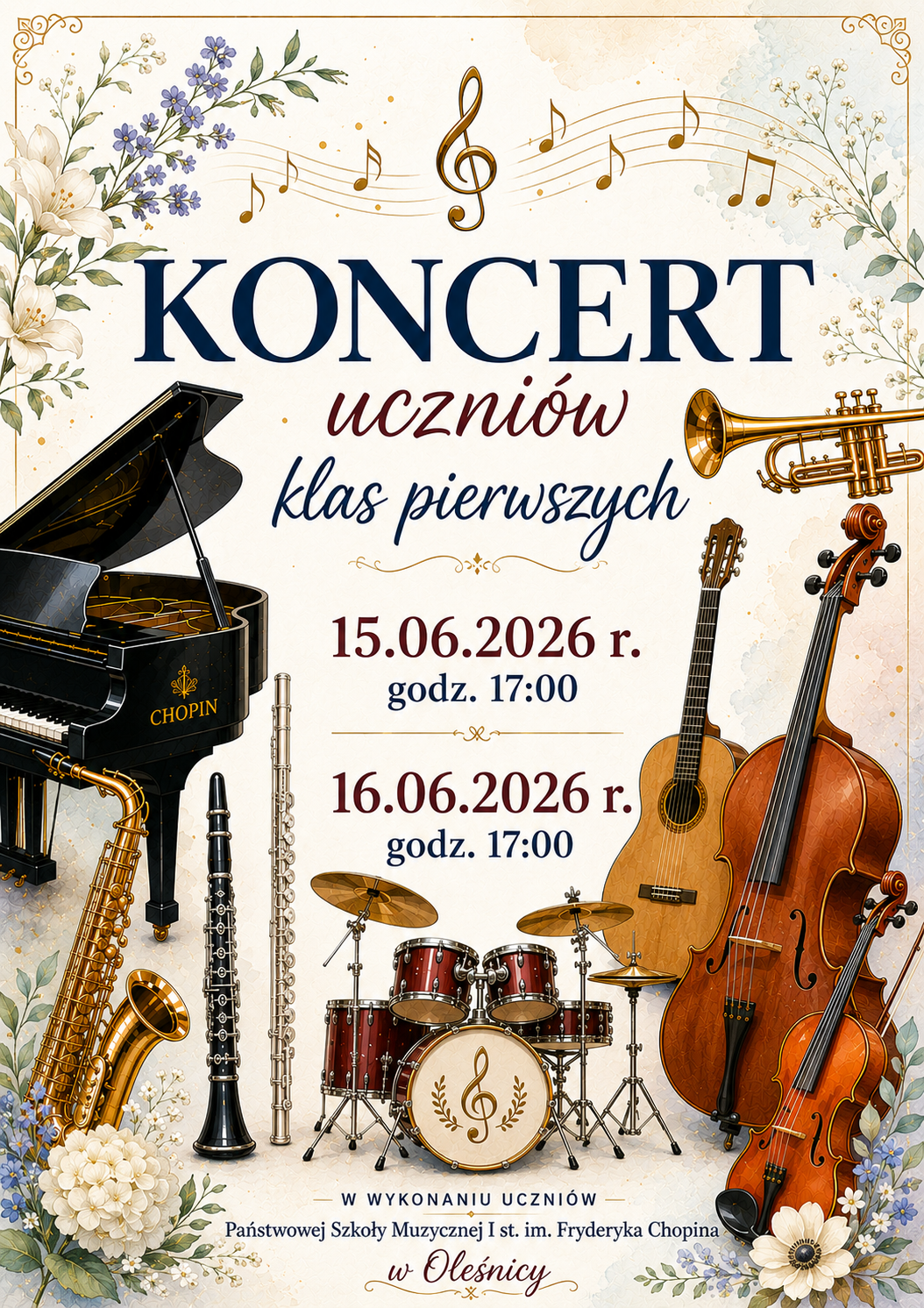 koncert klas pierwszych