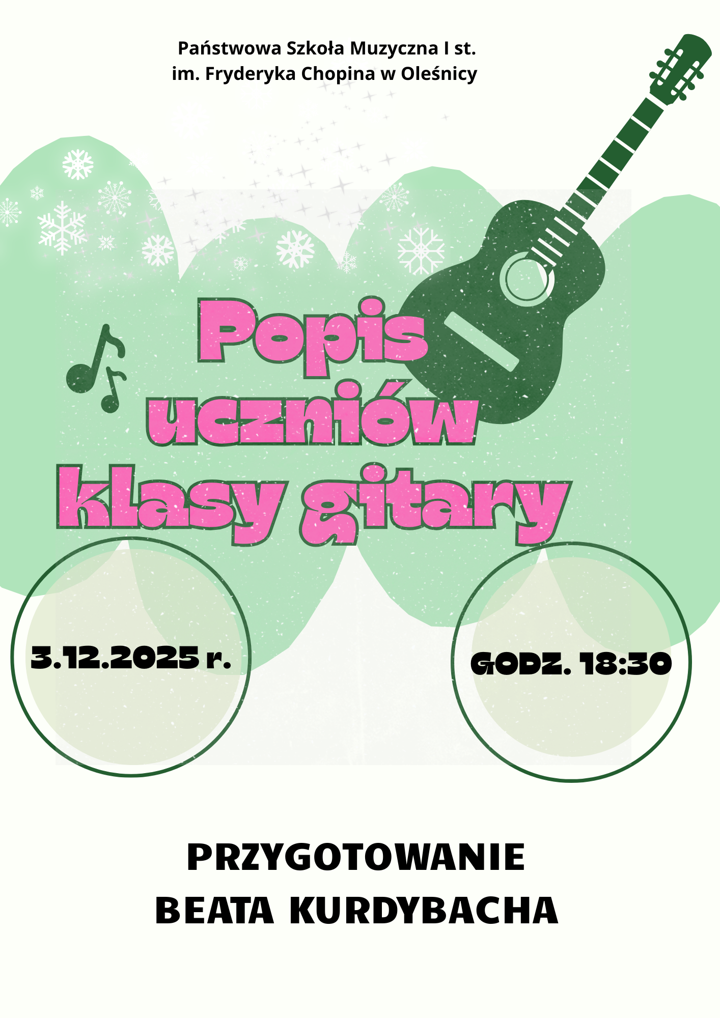 popis uczniów 