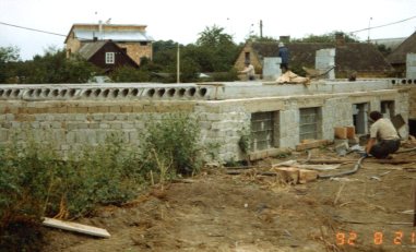 Widok konstrukcji budynku JRG