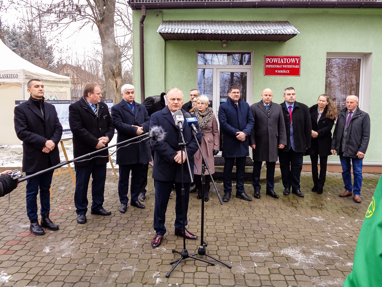 Inauguracja rozbudowy budynku PIW w Sokółce
