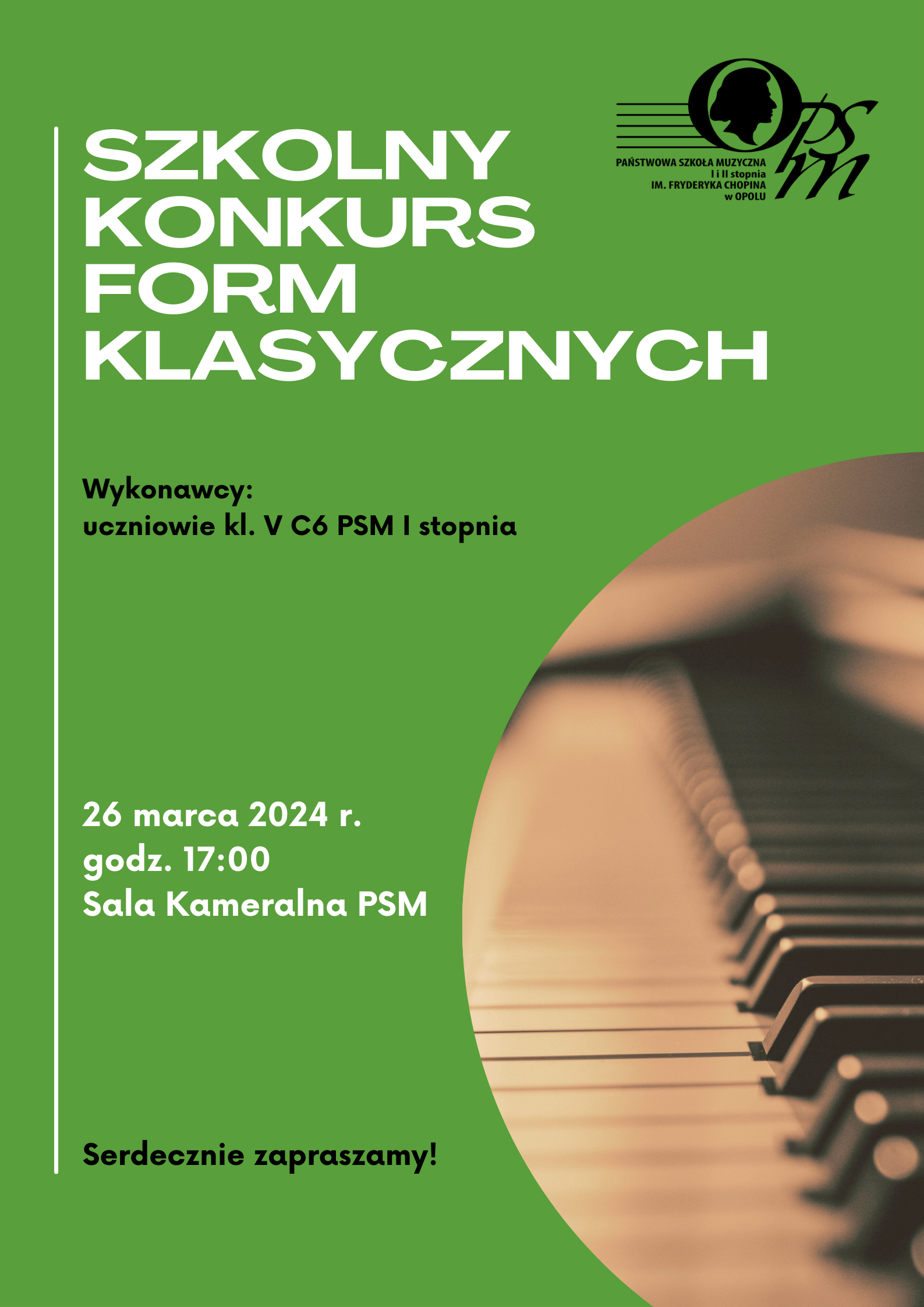 Szkolny konkurs form klasycznych 2024