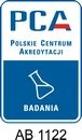 obrazek przedstawiający znak akredytacji laboratorium