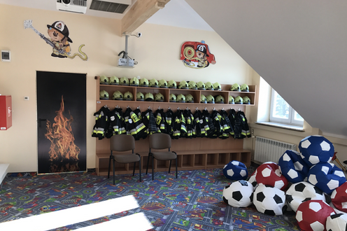 Sala edukacyjna "Ognik" KP PSP Jędrzejów