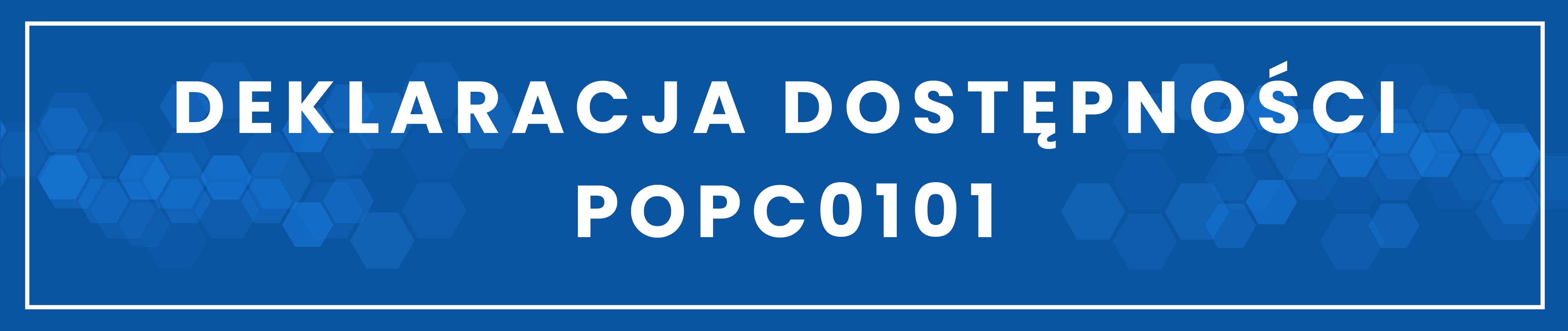Deklaracja dostępności POPC0101