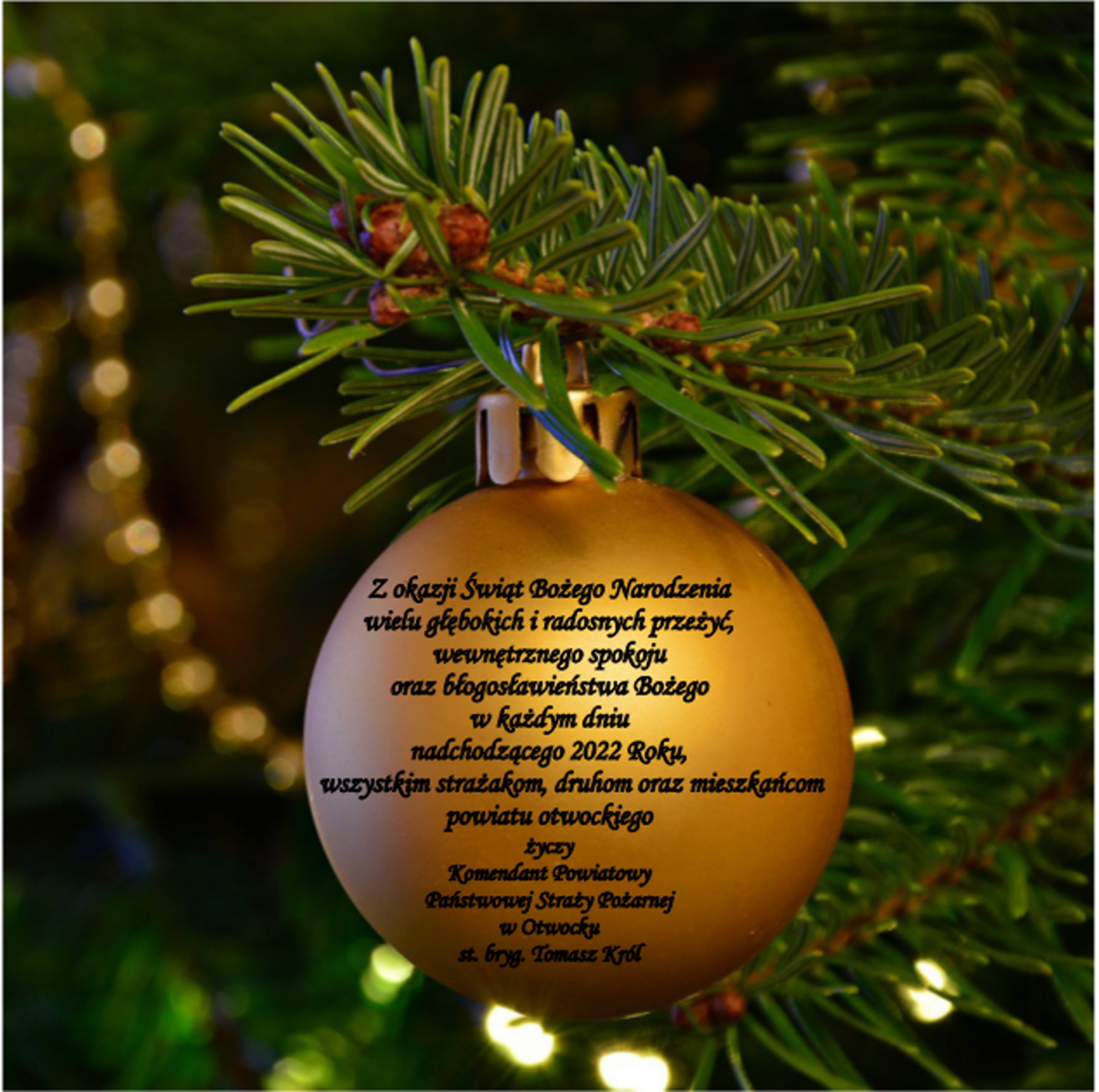 Życzenia świąteczne