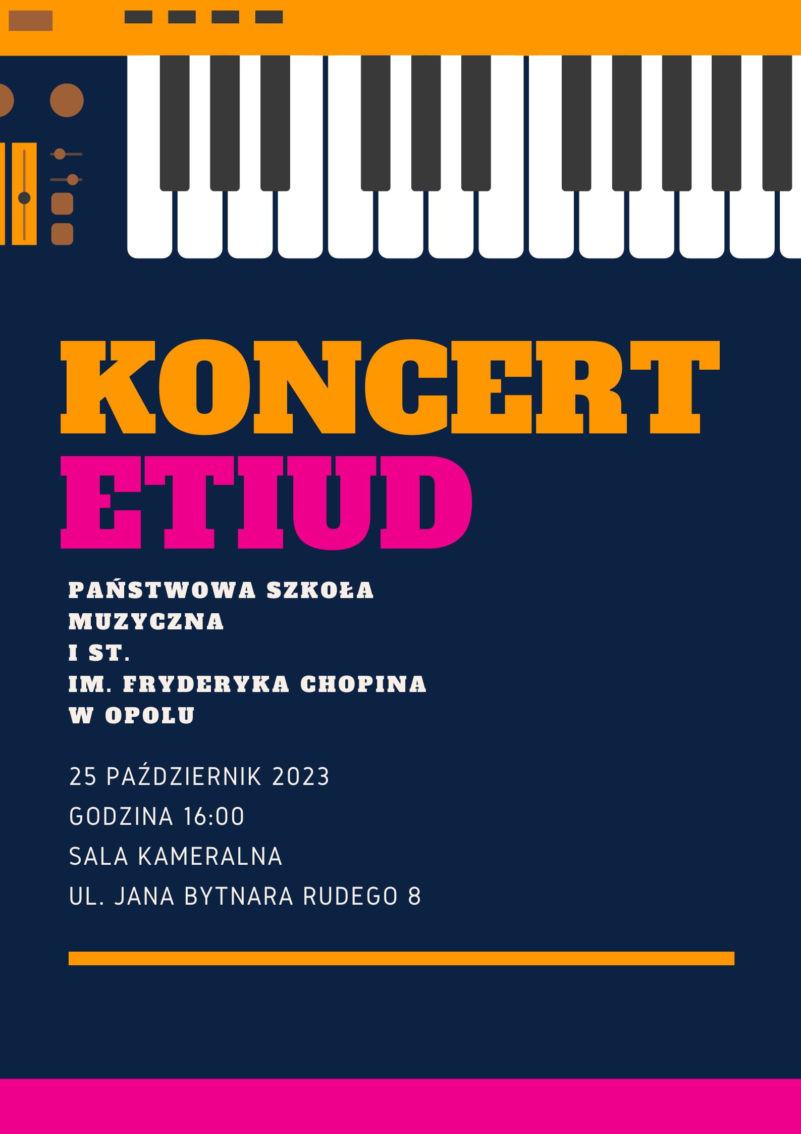 Koncert Etiud