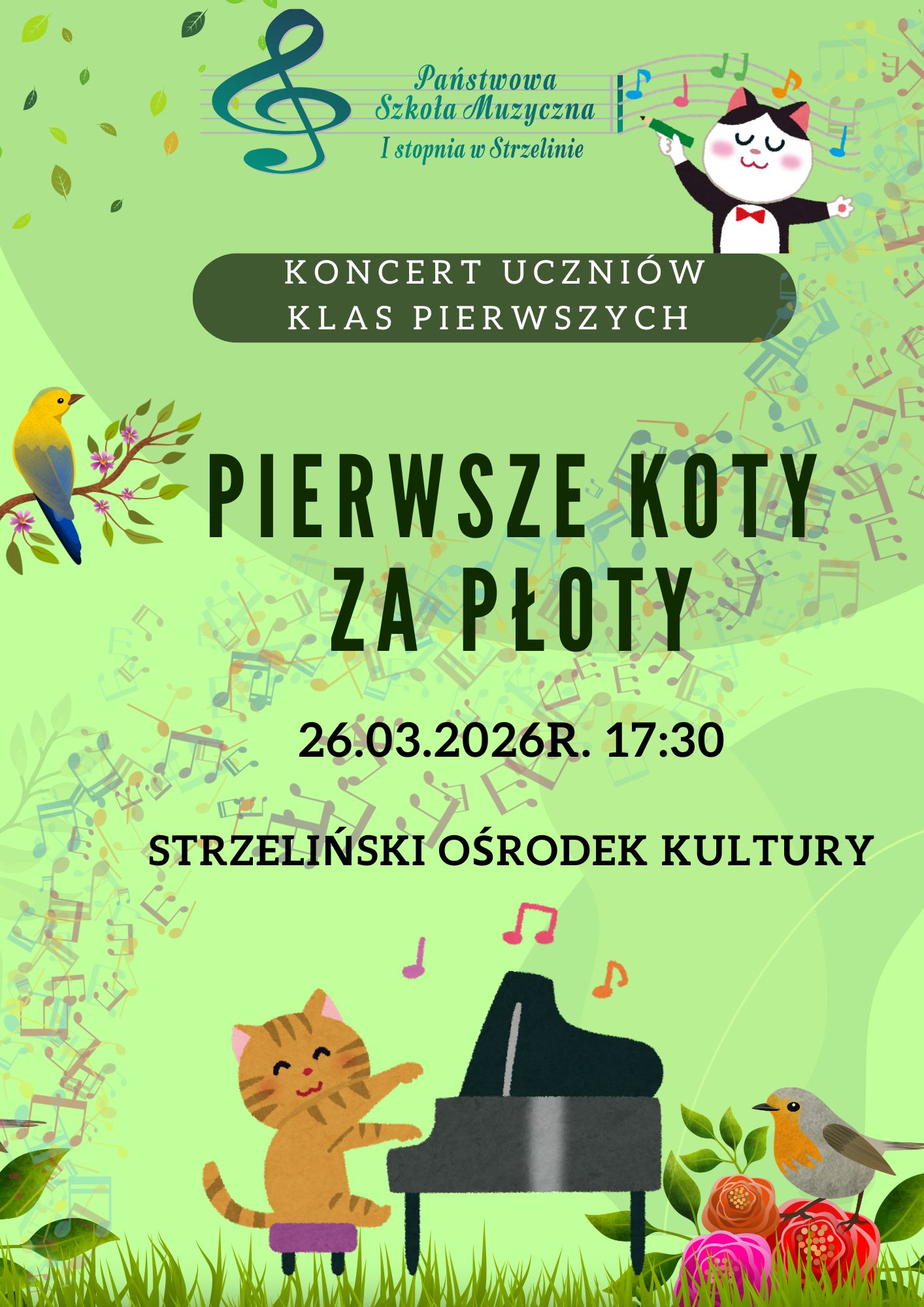 Pierwsze koty za płoty - 26.03.2025