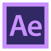 Kwadratowe logo, ramka w kolorze fioletowym, wypełnienie w kolorze ciemno granatowym, w środku duża litera A i mała litera e