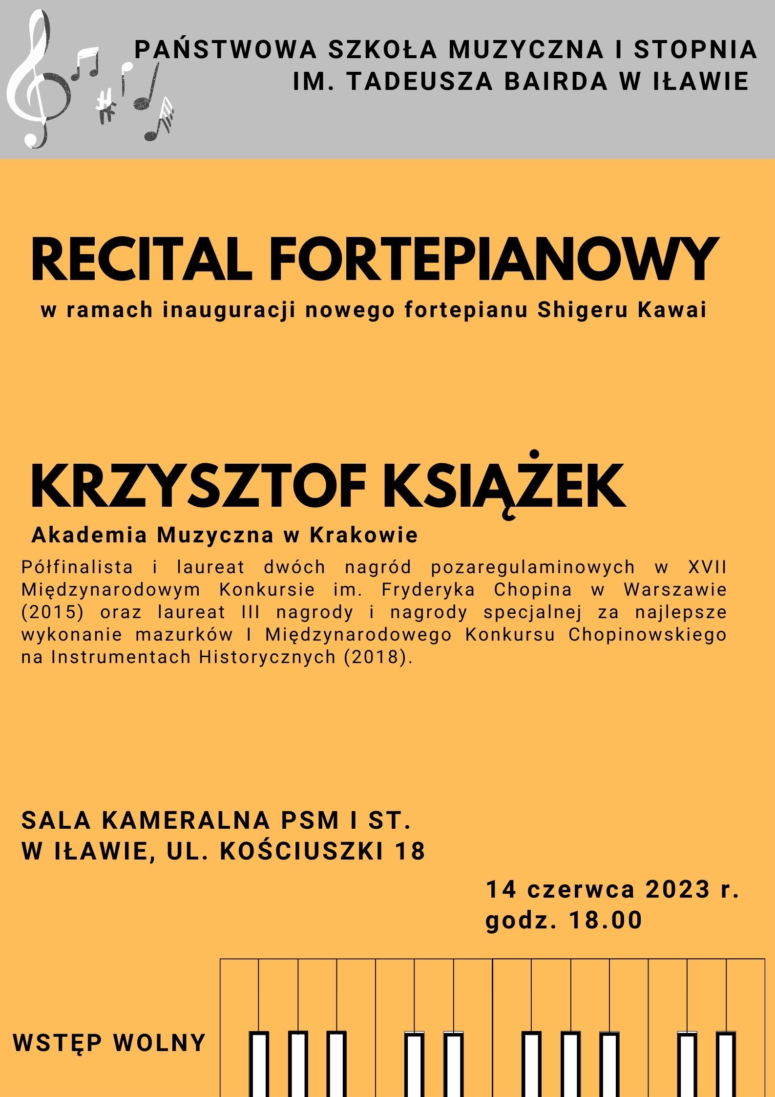 Recital fortepianowy