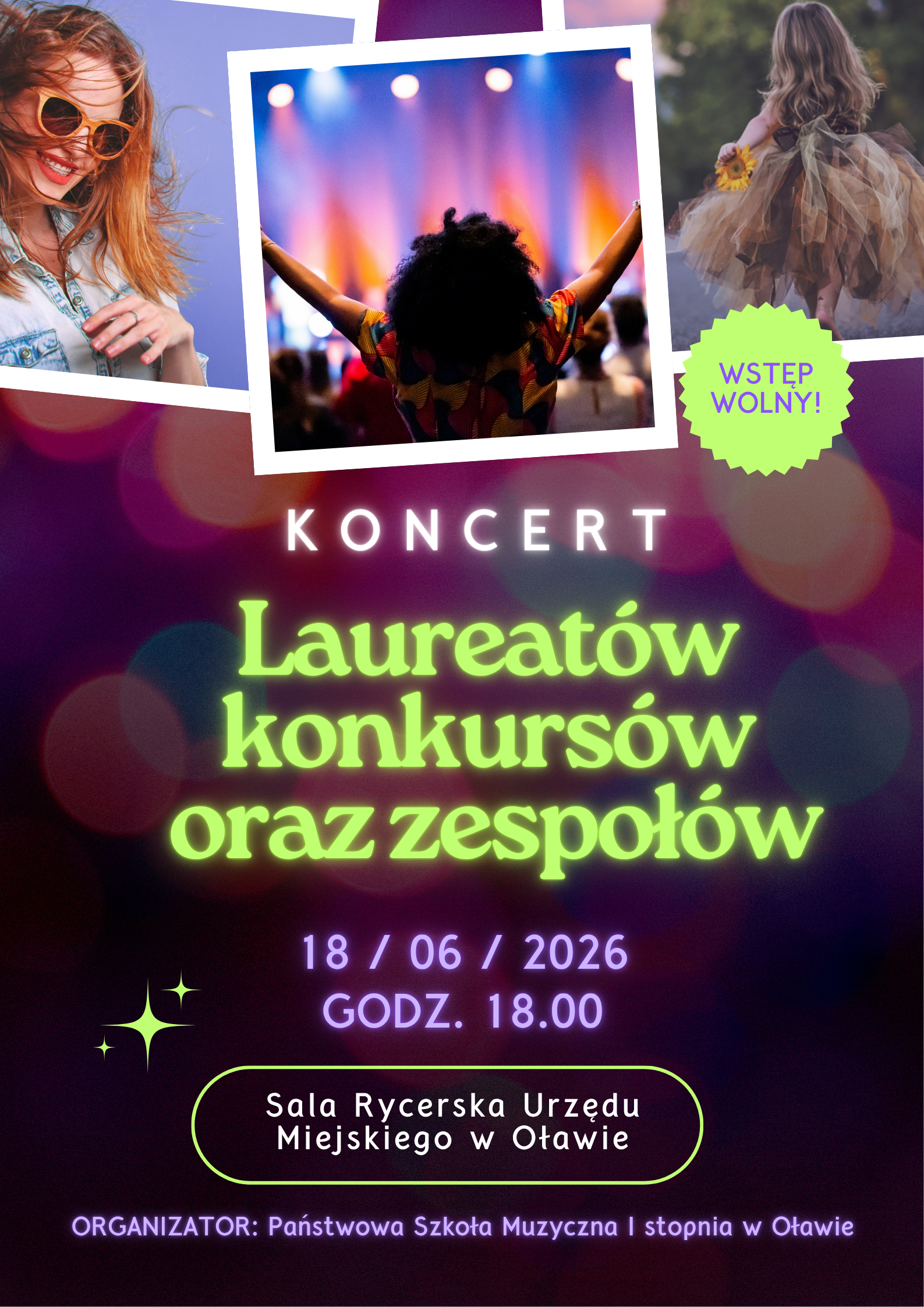 Koncert laureatów konkursów