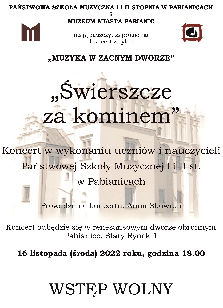 Muzyka w zacnym dworze - Świerszcze za kominem.