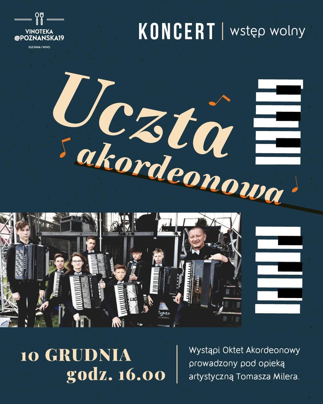 Plakat - Uczta akordeonowa