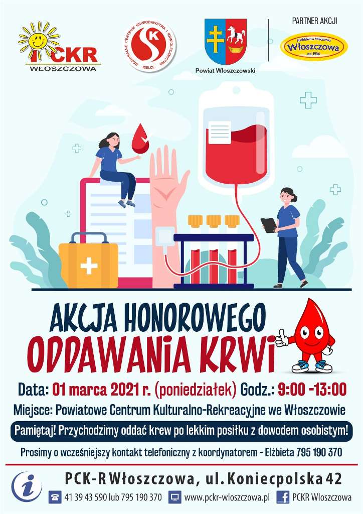 Krwiodastwo plakat
