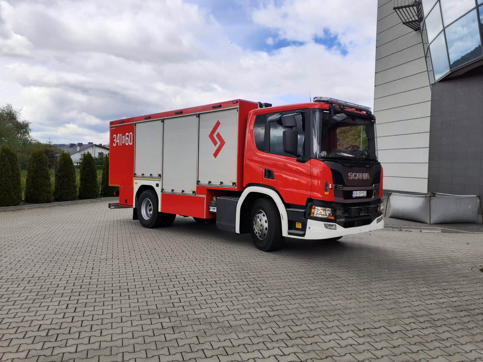 SRchem Scania – samochód średni ratownictwa chemicznego