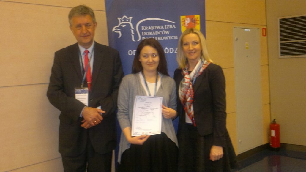 SUKCES SARY EWKOWSKIEJ W V ŁÓDZKIM KONKURSIE WIEDZY O PODATKACH