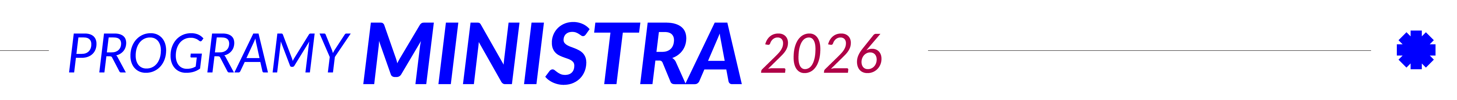 Programy Ministra na 2026 r.