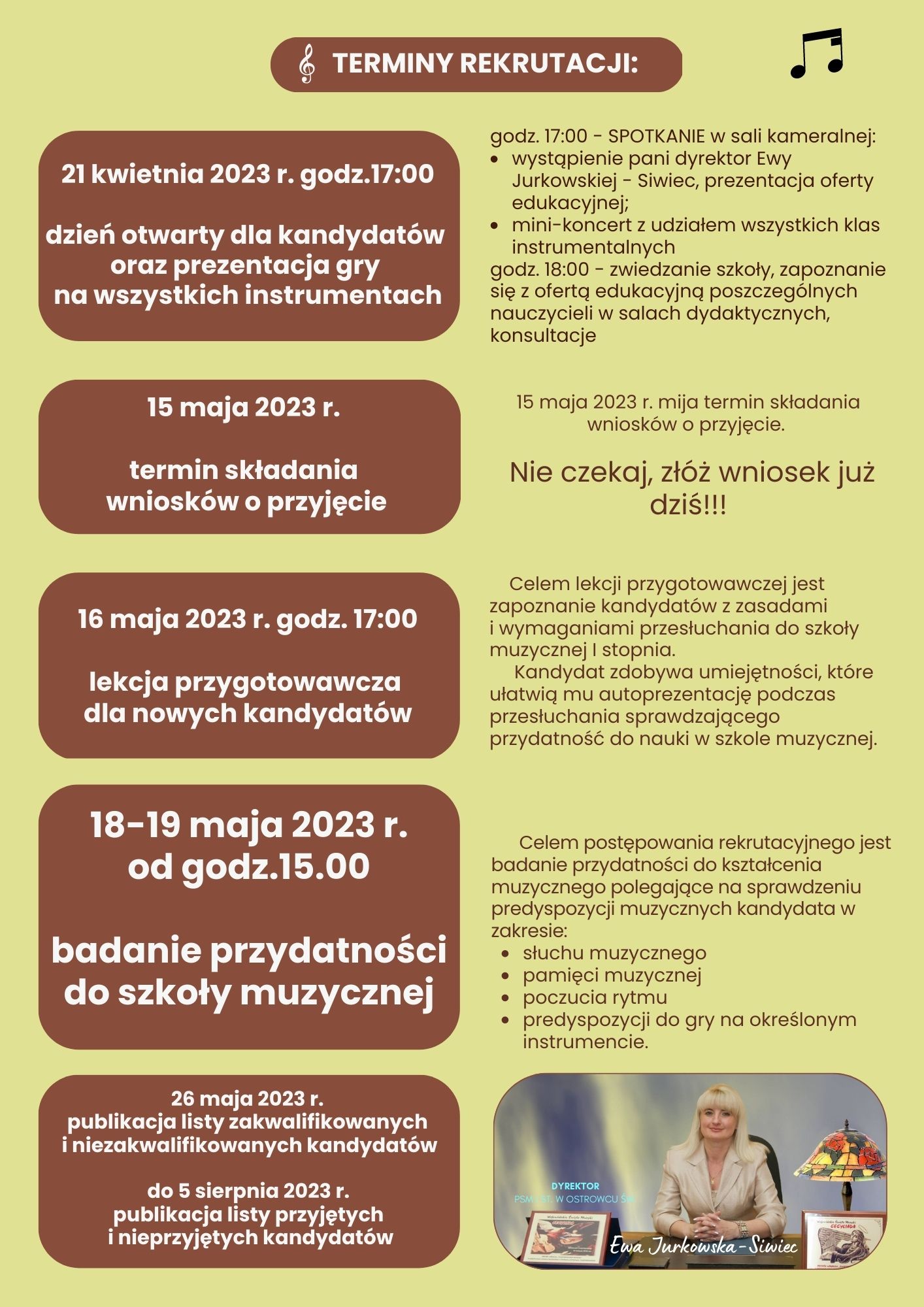 Ulotka rekrutacyjna 2