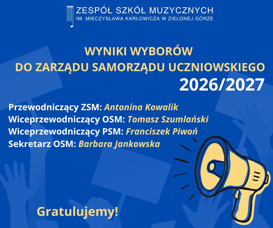 Wybory do zarządu Samorządu Uczniowskiego