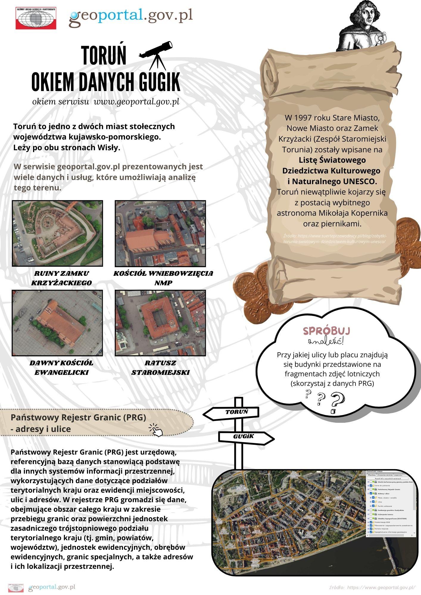 prezentacja Toruń okiem danych GUGiK z wykorzystaniem danych PZGiK