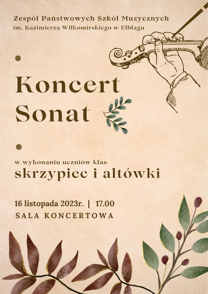 koncert sonat