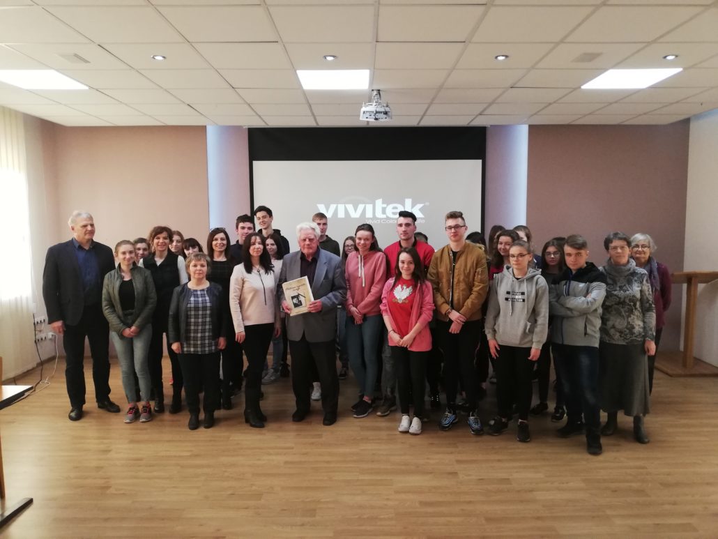 SPOTKANIE Z PANEM STANISŁAWEM SUKIENNIKIEM – ABSOLWENTEM NASZEJ SZKOŁY