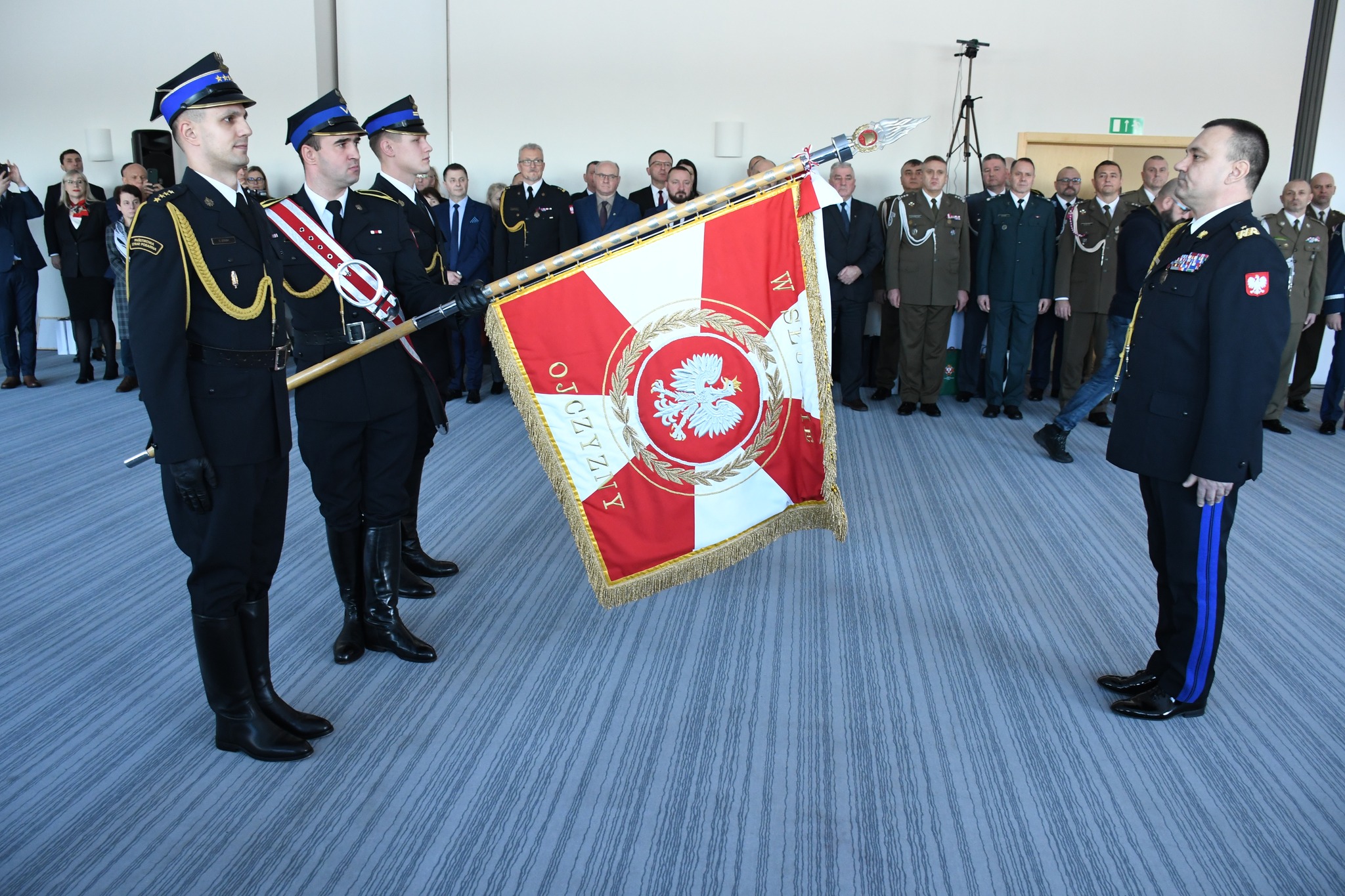 Zdanie obowiązków Warmińsko-Mazurskiego Komendanta Wojewódzkiego PSP i Zastępcy Komendanta Wojewódzkiego PSP