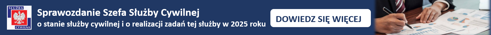 Szefowa służby cywilnej złożyła sprawozdanie za 2025 rok