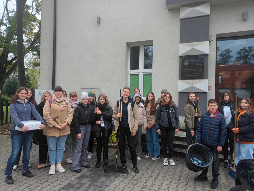 Nasi wolontariusze znów w działaniu…