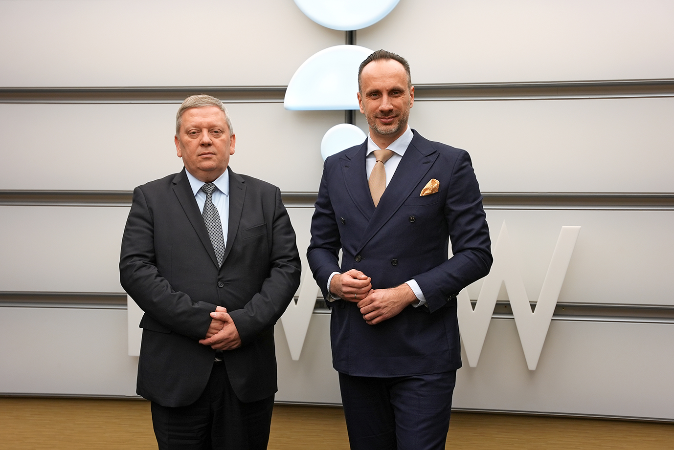 Sekretarz stanu w MRiRW Janusz Kowalski oraz prezes zarządu PWPW Piotr Ciompa (fot. MRiRW)