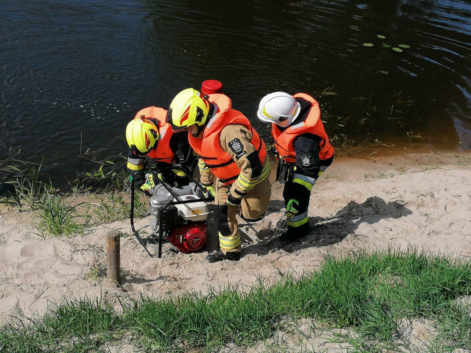 Zakończenie szkolenia kierowcy-konserwatora sprzętu ratowniczego OSP 