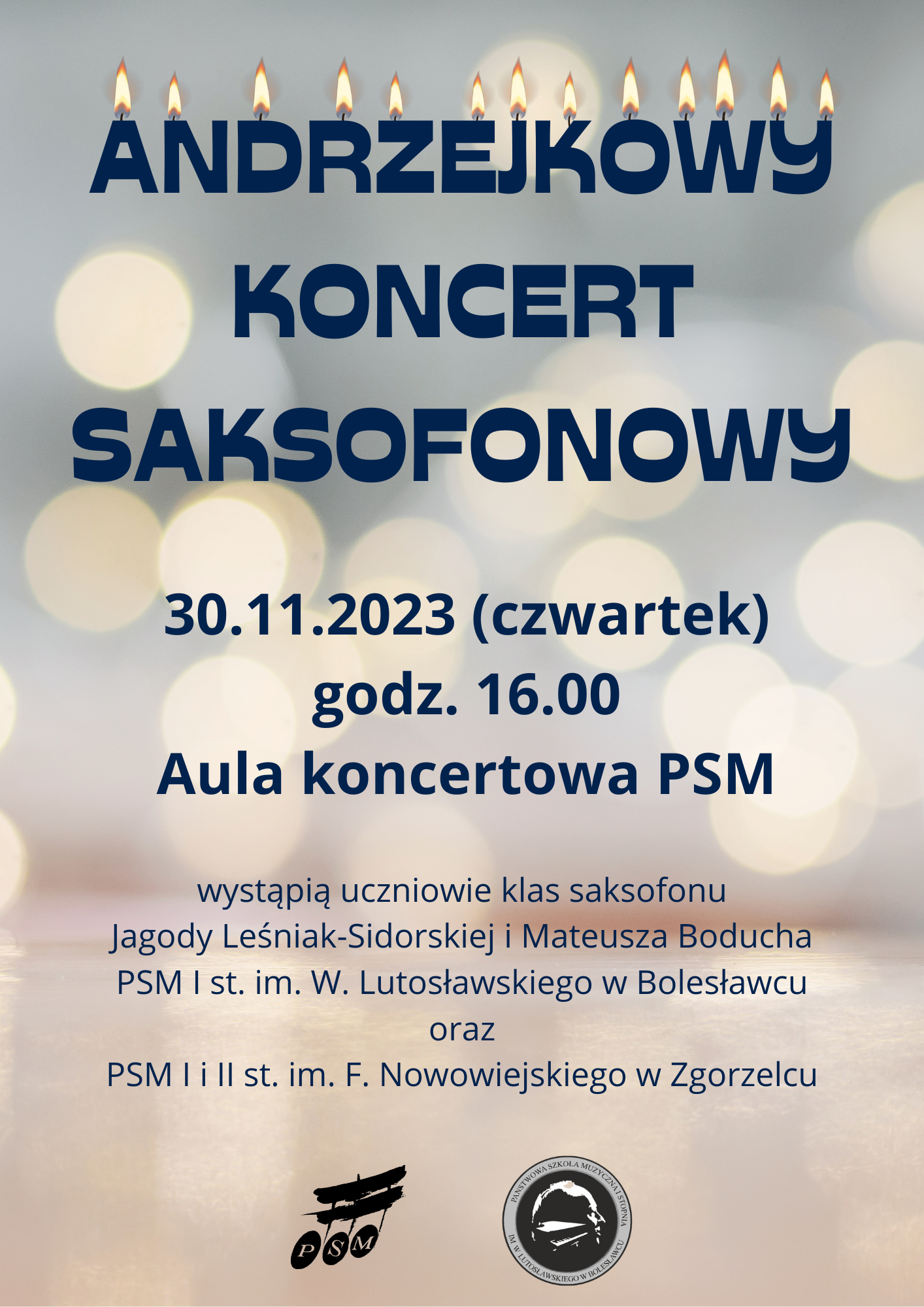 Andrzejkowy Koncert Saksofonowy