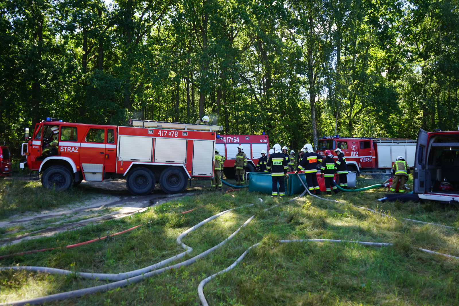 Ćwiczenia „Leśniczówka 2022”