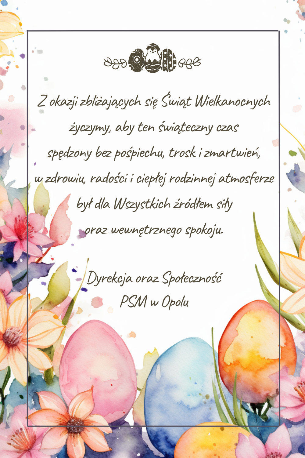 Życzenia Wielkanocne 2024
