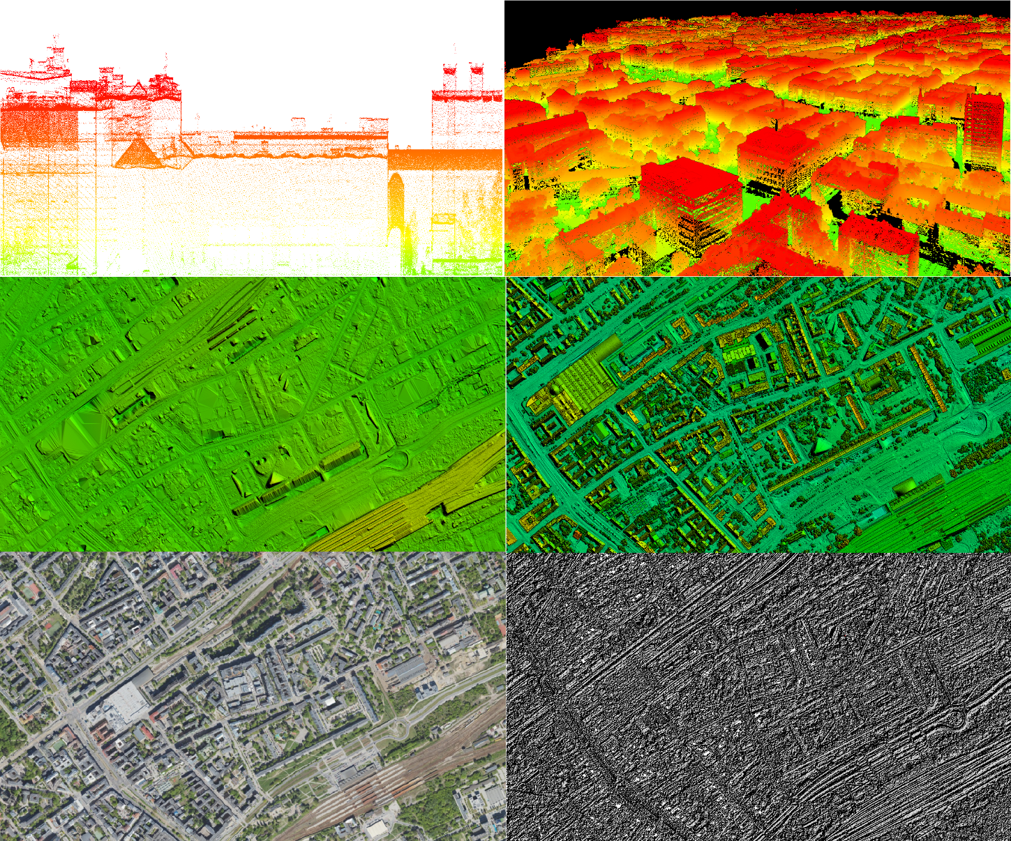 Ilustracja przedstawia dane fotogrametryczne