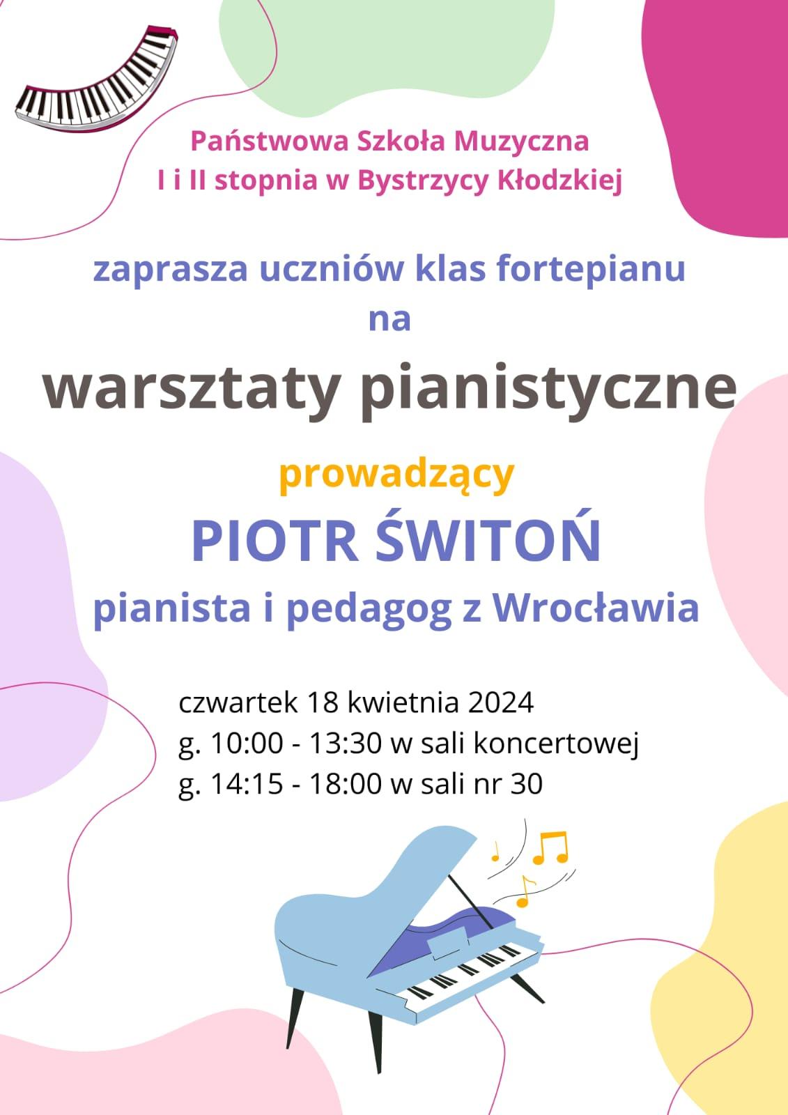 Warsztaty pianistyczne