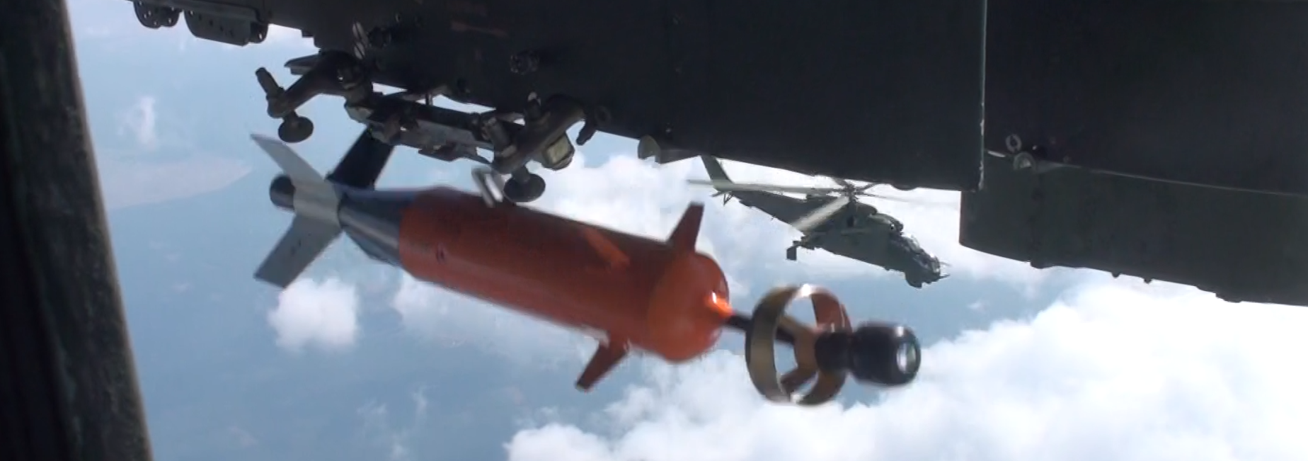 Zrzut bomby LBĆw-10K V7.4