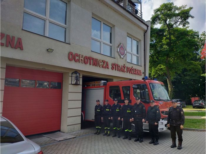 Wizyta p.o. Zastępcy Pomorskiego Komendanta Wojewódzkiego PSP w KP PSP Nowy Dwór Gdański