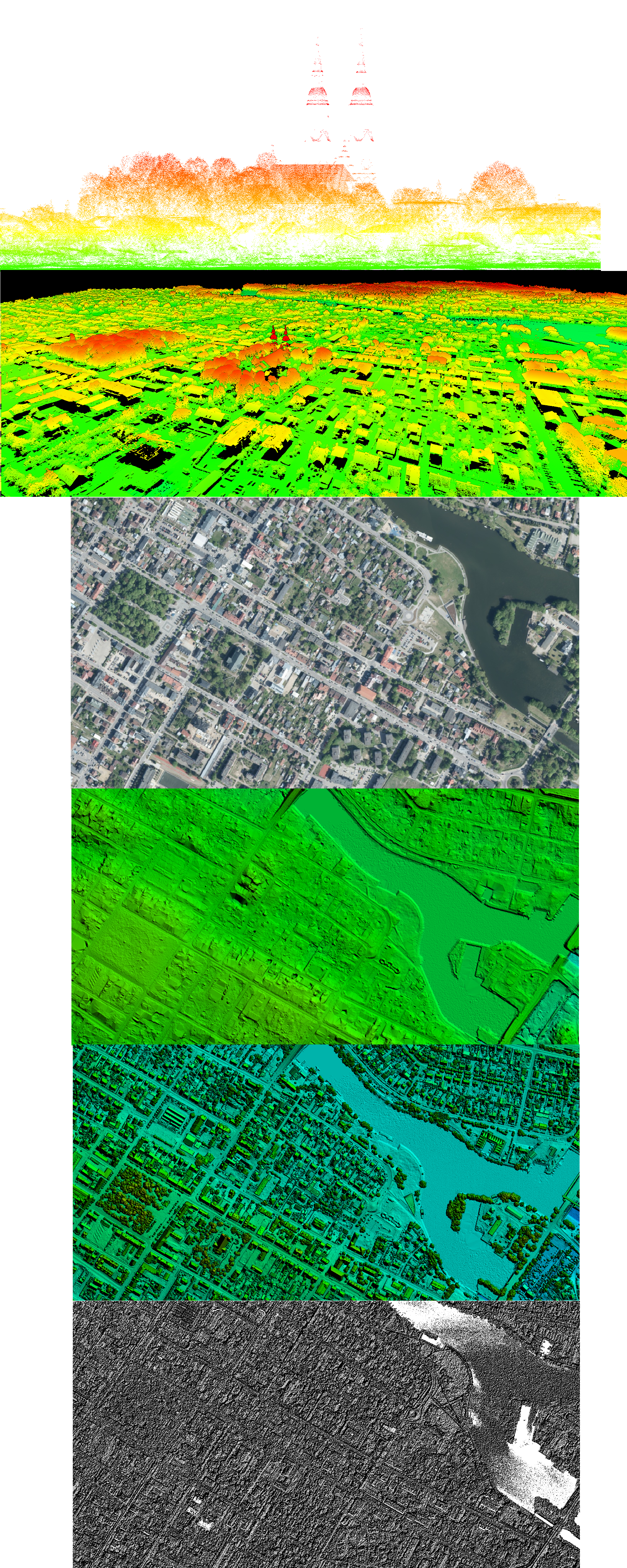 Ilustracja przedstawia dane fotogrametryczne