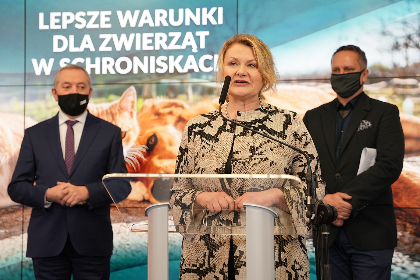 Przewodnicząca Parlamentarnego Zespołu Przyjaciół Zwierząt Katarzyna Piekarska (fot. MRiRW)