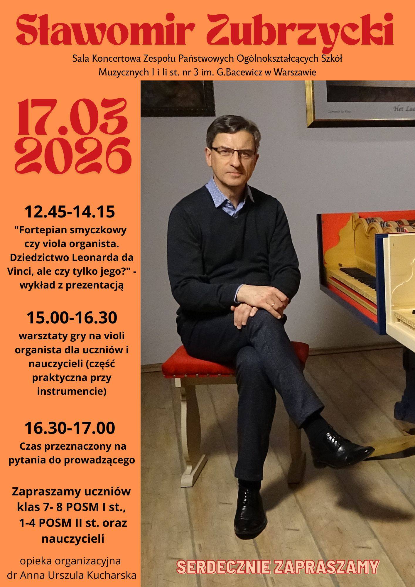 Finał „Tajemnic Klawiatury” z Violą Organista – wyjątkowe spotkanie z muzyką dawną