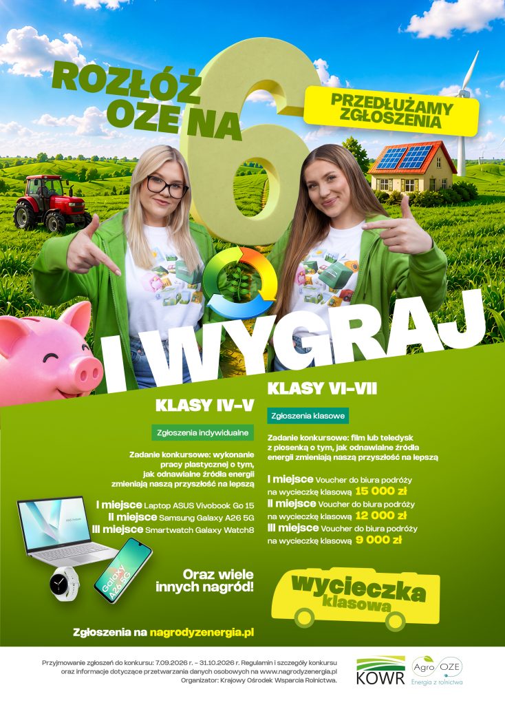 Przedłużamy termin zgłoszeń do końca października