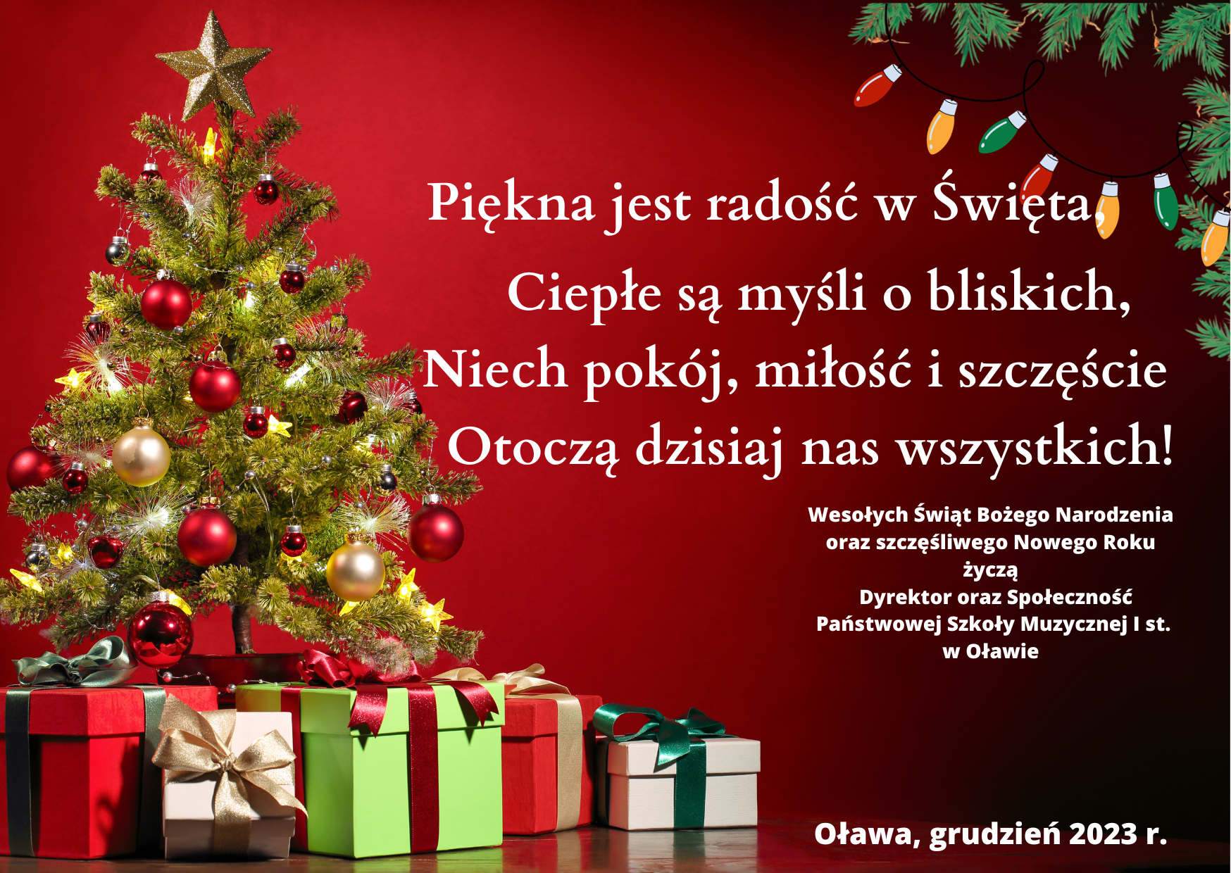 Życzenia Świąteczne