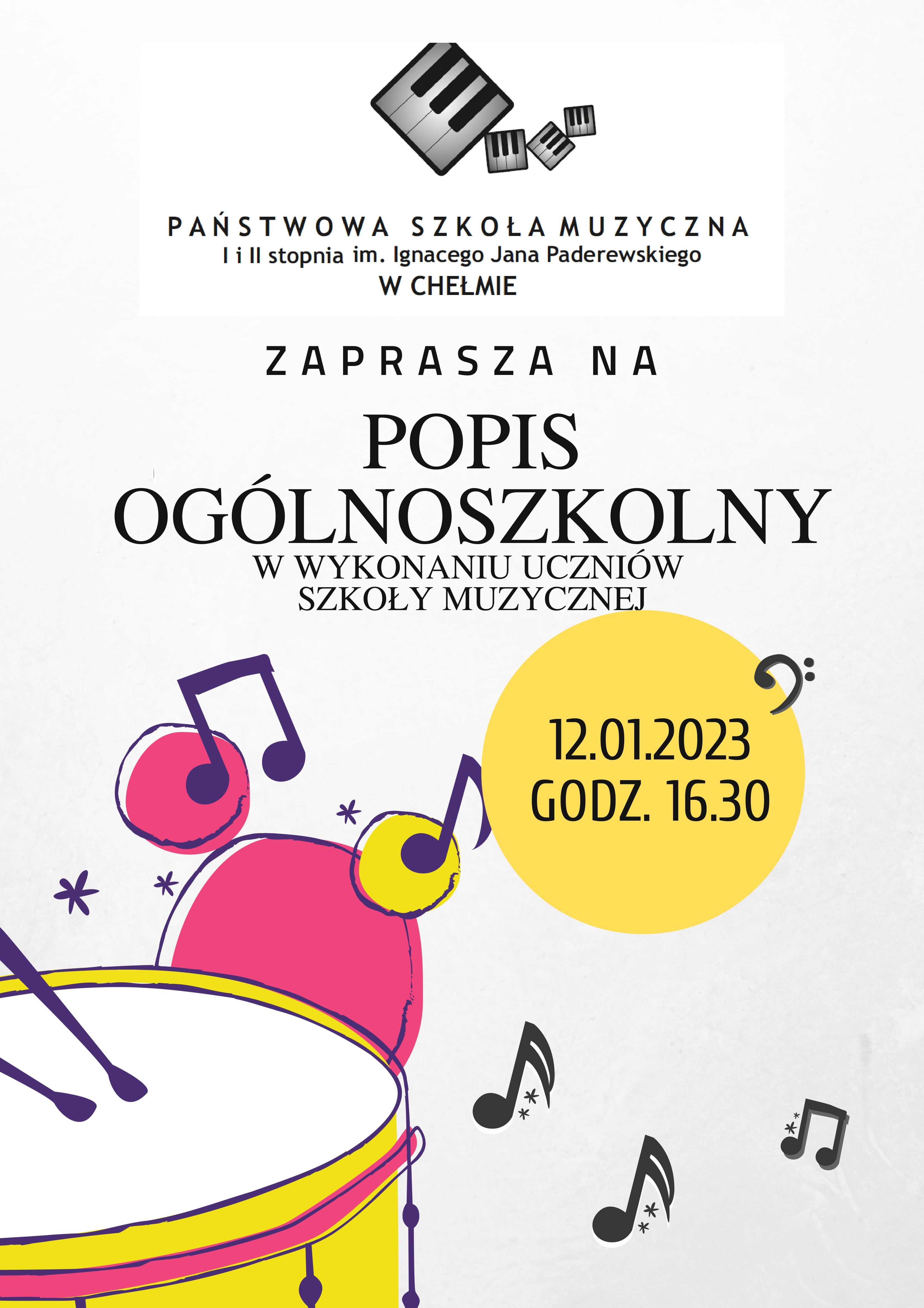 plakat popis 12.01.2023