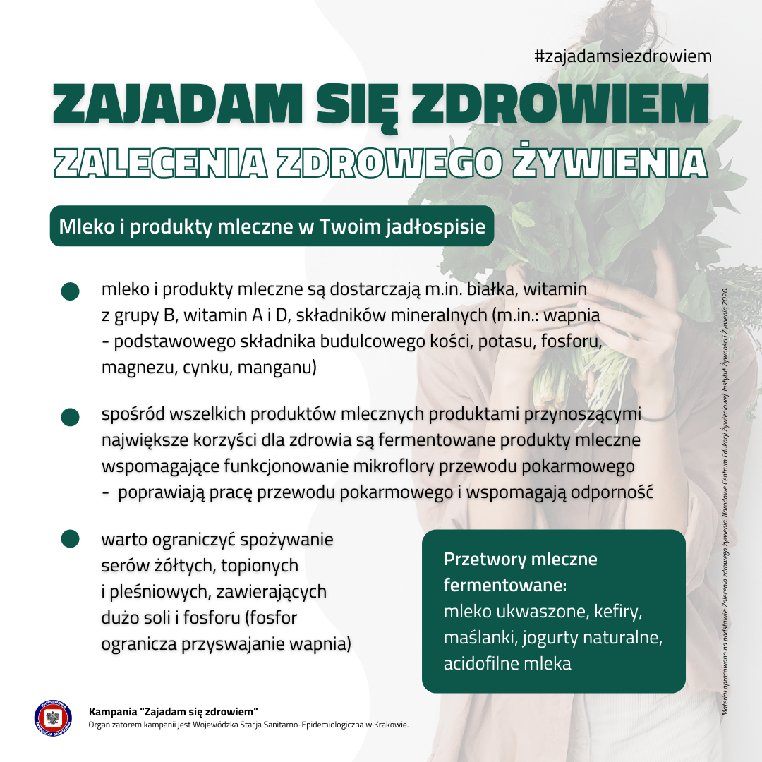 mleko i produkty mleczne