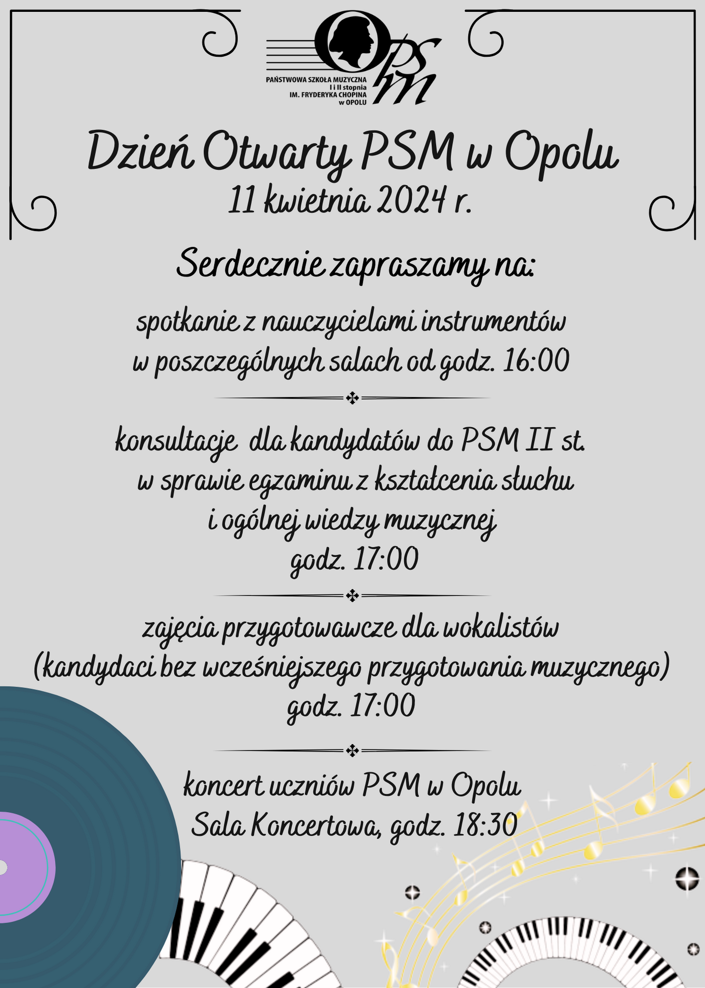 Zaproszenie na Dzień Otwarty