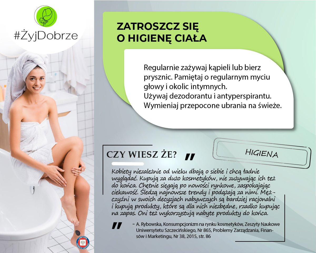 dbaj o higienę