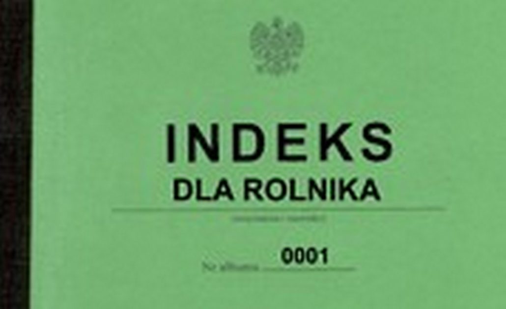 INDEKS DLA ROLNIKA