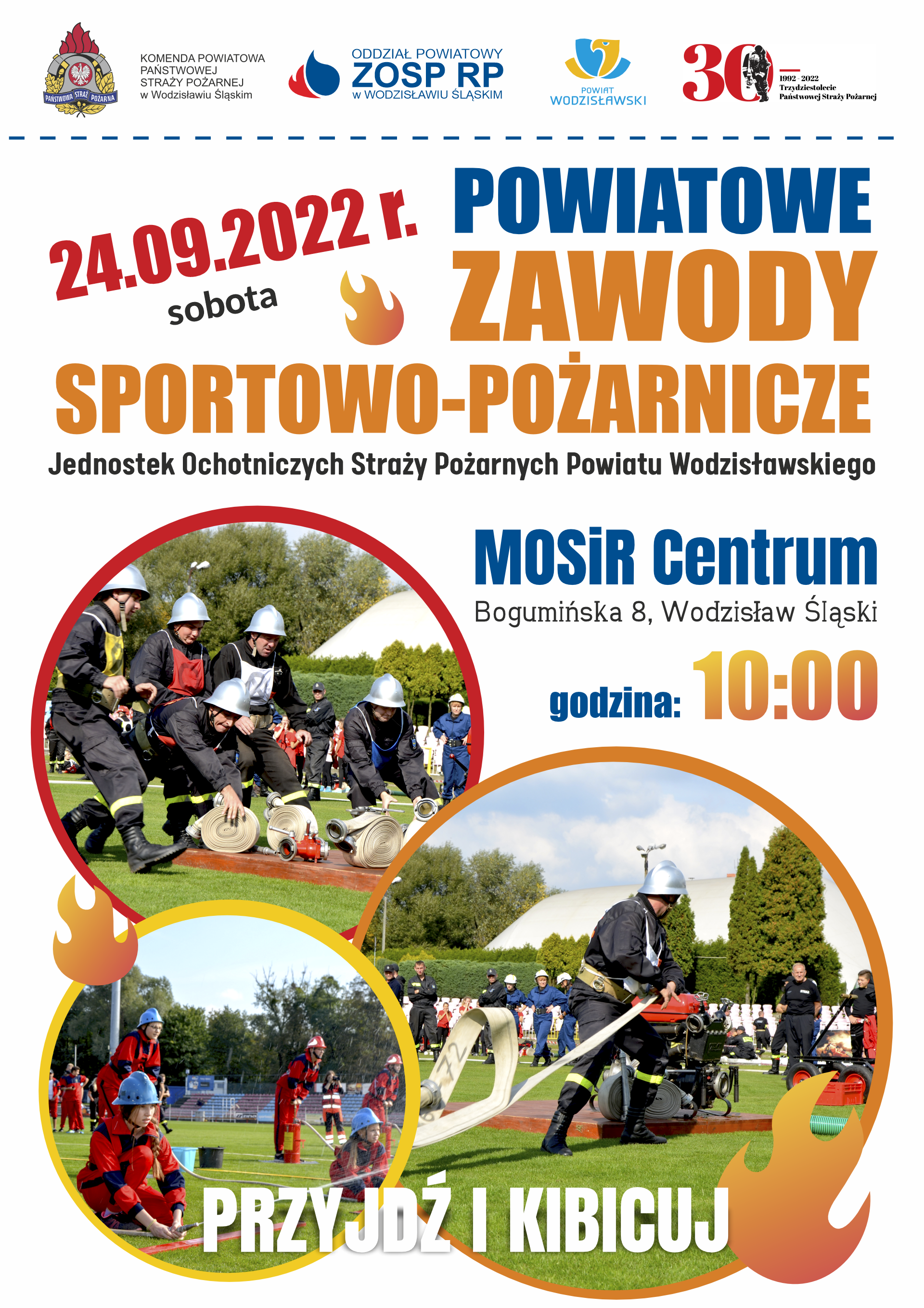 Powiatowe Zawody Sportowo-Pożarnicze Jednostek OSP powiatu wodzisławskiego