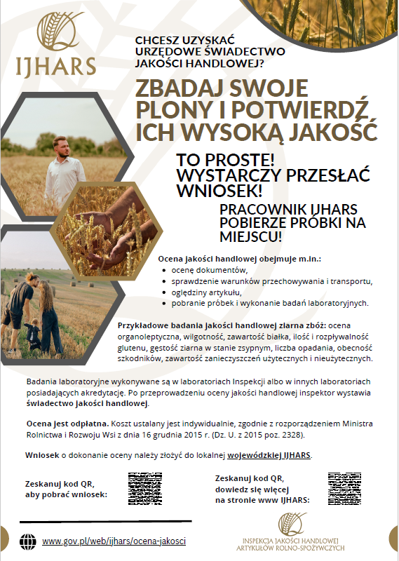 ZBADAJ SWOJE PLONY I POTWIERDŹ ICH WYSOKĄ JAKOŚĆ